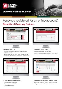 Online Ordering Leaflet